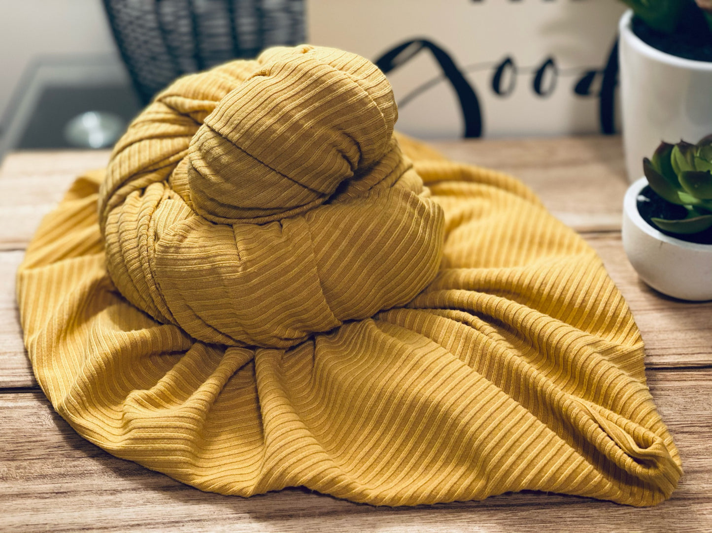 Turbans | Solid | Ribbed